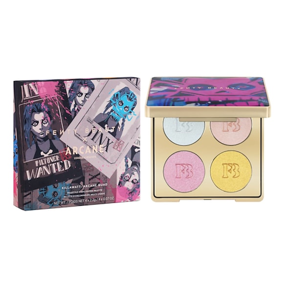 Arcane x Killawatt Highlighter Palette - Palette illuminateur de teint, FENTY BEAUTY